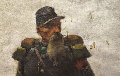 Alphonse CHIGOT (1824-1917). Soldat d'infanterie...