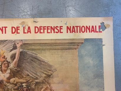 Lot de 5 affiches (dont 3 lithographiques)...