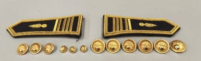 MILITARIA. Paire d'épaulettes spencer et...