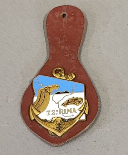 FRANCE, Insigne du 72ème régiment d'infanterie...