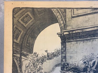 Lot de 3 affiches comprenant : - SEM (1863-1934),...