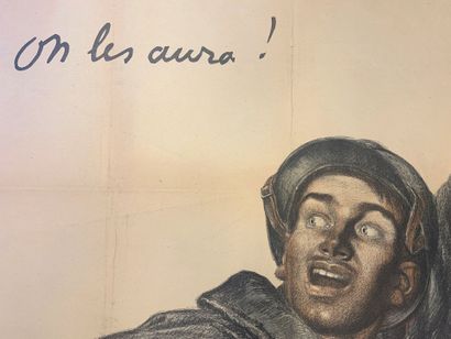 Lot de 2 affiches comprenant : - Abel Jules...