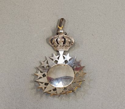 BENIN DAHOMEY, ordre de l'Etoile noire. Médaille...