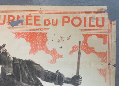 Lot de 5 affiches lithographiques comprenant...