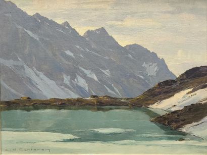 Charles Henri CONTENCIN (1898-1955). Trübsee...