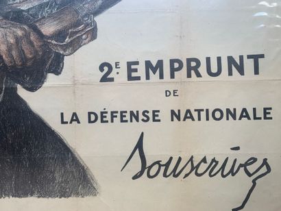 Lot de 4 affiches lithographiques sur les...