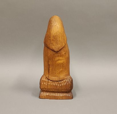 Vierge en bois sculpté - H. 40 cm
Joint :...