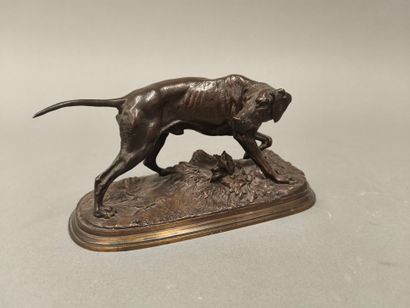 Pierre-Jules MÊNE (1810-1879). Braque se...