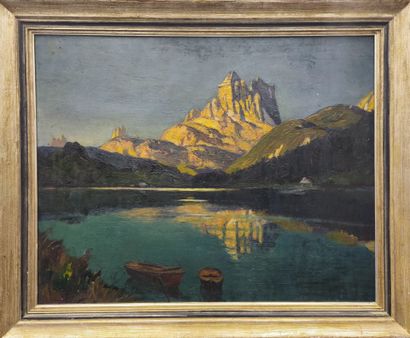 Joseph-Victor COMMUNAL ( 1876-1962). Lac...