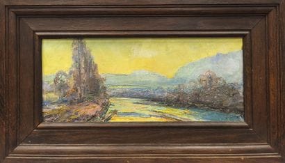 Pierre CALES (1870-1961) dit Abbé Cales (Attribué...