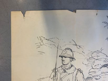 Lot de 4 affiches (dont 3 lithographiques)...