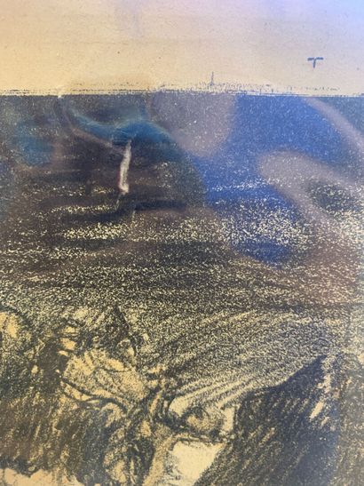Lot de 2 affiches lithographiques comprenant...