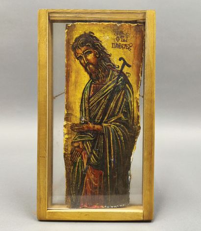Saint Paul. Russian icon
Painted wood panel,...