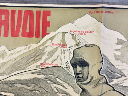 HUBACHER & Cie. Affiche lithographique Haute...