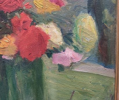 Jacques PEROTTO (1879-1937). Bouquet de fleurs
Huile...