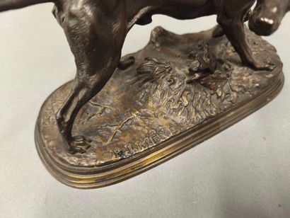 Pierre-Jules MÊNE (1810-1879). Braque se...
