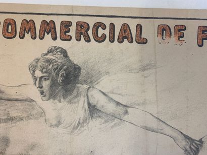 Lot de 5 affiches (dont 3 lithographiques)...
