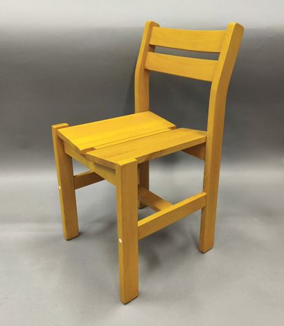REGAIN Collection. Suite de six chaises en...