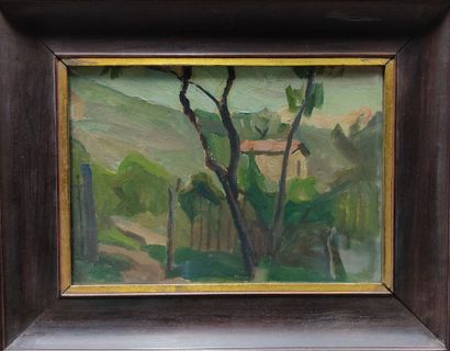 Jacques PEROTTO (1879-1937). Grange sur la...