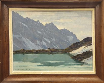 Charles Henri CONTENCIN (1898-1955). Trübsee...