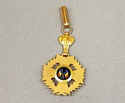 BENIN DAHOMEY, ordre de l'Etoile noire. Médaille...