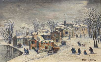 Jean RAFFY LE PERSAN (1920-2008). Paysage...
