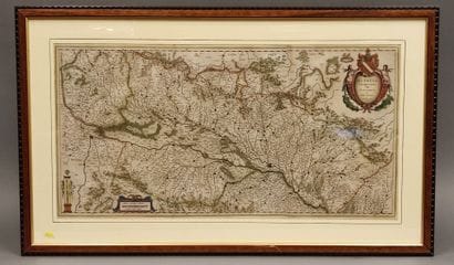 Gérard MERCATOR (1512-1594) d'après. Carte...