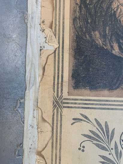 Lot de 4 affiches lithographiques comprenant...