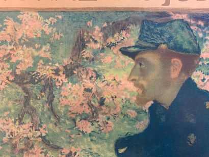 Lot de 4 affiches lithographiques comprenant...