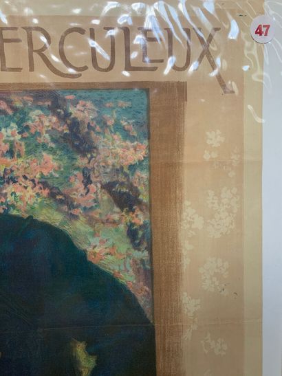 Lot de 4 affiches (dont 3 lithographiques)...