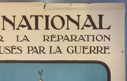 Lot de 4 affiches (dont 3 lithographiques)...