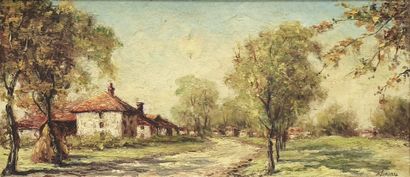 Emile SIMONOD (1893 - 1977). Sainte Marie...