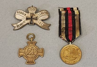 ALLEMAGNE, Royaume de Prusse. Lot de trois...