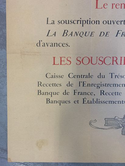 Lot de 4 affiches (dont 3 lithographiques)...
