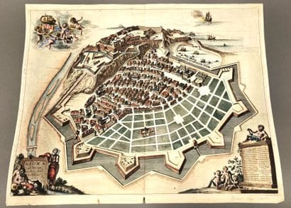 Johannes BLAEU. Nicaea ad Varum. Projet de...