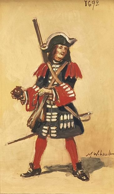 Marcel WIBAULT (1904-1998). Grenadier du...