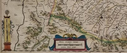 Gérard MERCATOR (1512-1594) d'après. Carte...