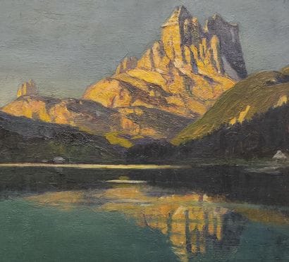 Joseph-Victor COMMUNAL ( 1876-1962). Lac...
