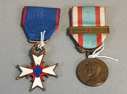 FRANCE - ALGERIE. Médaille commémorative...