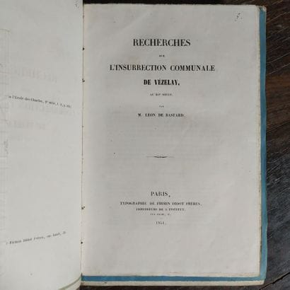 [Yonne]. Factitious collection of publications....