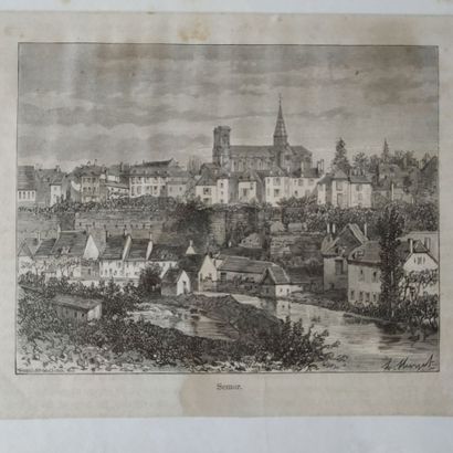 Six views of Semur-en-Auxois
Engravings
6...