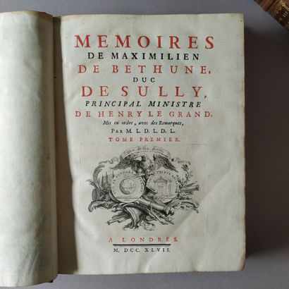 [Binding with arms]. SULLY (Maximilien de...