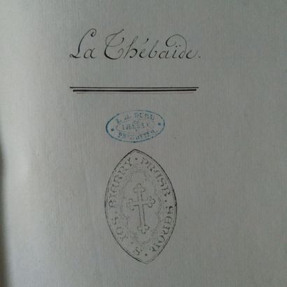 [Manuscript]. CHATEAUBRIAND (François-René...