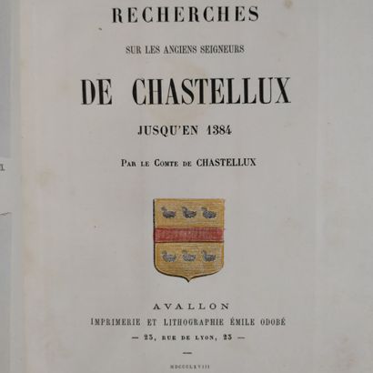 CHASTELLUX (H.-P.-C. de). Recherches sur...