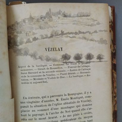 VALLERY-RADOT (René). Un coin de Bourgogne...
