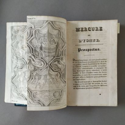 MERCURE DE L'YONNE. Year 1829. [Auxerre,...