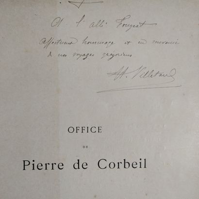 VILLETARD (Henri). Office of Pierre de Corbeil....