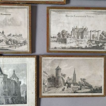 BORGNET, Victor PETIT and others, 18th century
Nine...