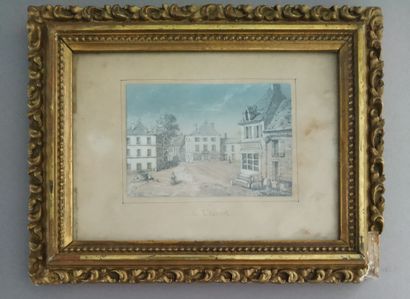 19th century FRENCH SCHOOL 
Views of Millery...
