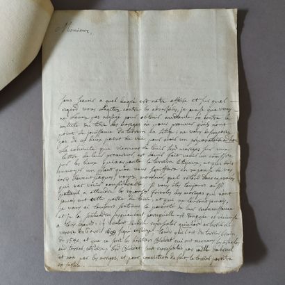 [Manuscript]. DURAND (curé de Curdin, Saône-et-Loire)....